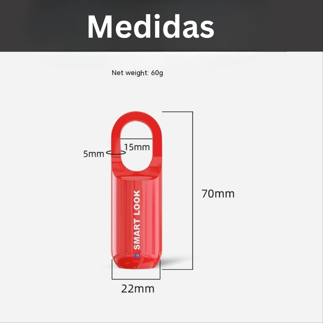 Candado inteligente para maletas